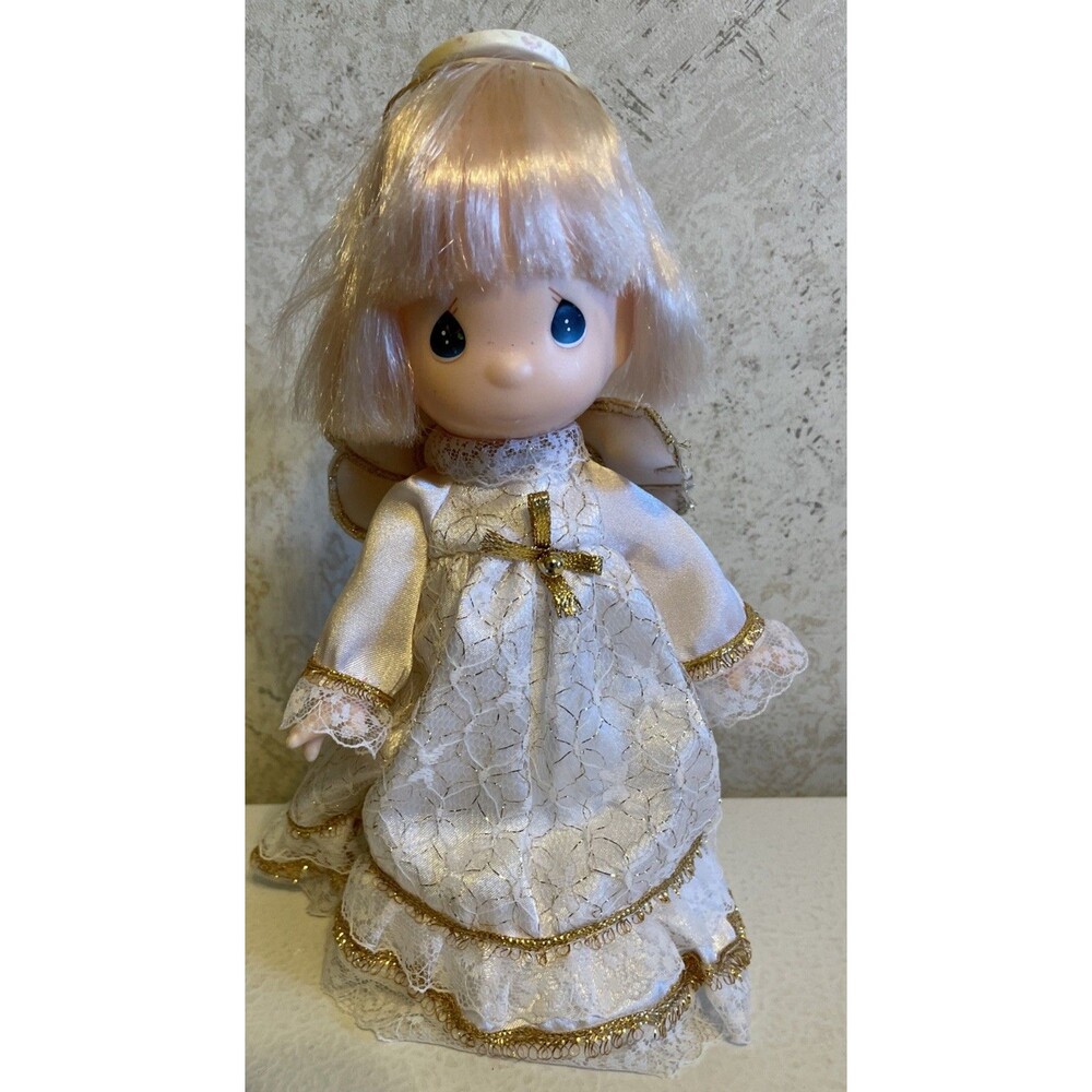 Vintage Precious Moments Angel Tree Topper Shelf Sitter Christmas Decor